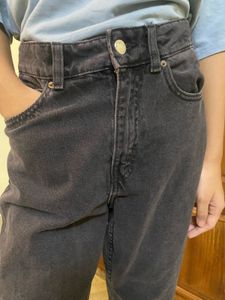 Black Wash Denim Jeans