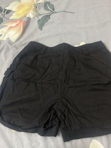 Black Cargo Shorts