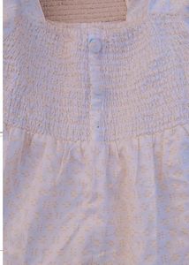 White Stunning  Crop Top With Baloon Sleeves