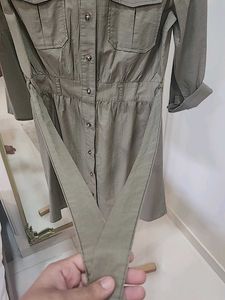 H &amp; M Safari Shirt Dress