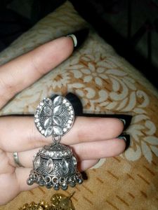 Jhumka Earrings Set