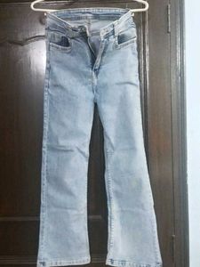 Light Wash Flare Jeans
