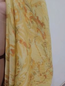 Light Yallow Saree