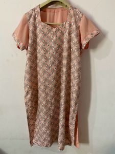 Woman Kurti With paijamo