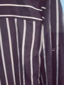 Striped Button-Down Shirt