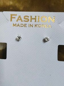 Earring and Ring Set - Silver