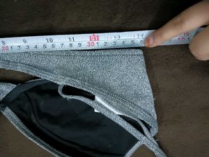 Silver Sparkle36🖤 Bra