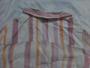Striped Pole Top With Coller