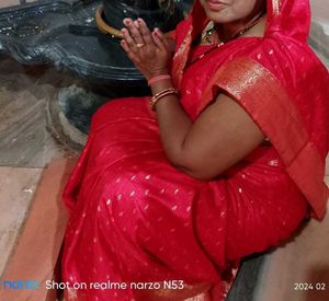 Red Saree