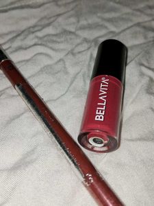 Bella Vita Matte Lip Stick &amp; Liner
