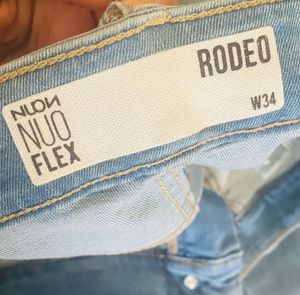 Westside Men Jeans Blue 34 Size