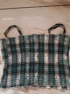 Plaid Crop Top