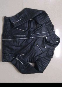 Stylish Black Leather Jacket