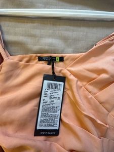 Peach Midi Dress