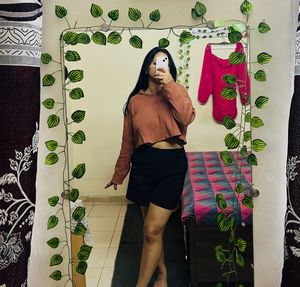 Forever 21 Hooded Crop Top