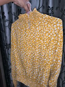 Top...In Mustard Yellow Colour