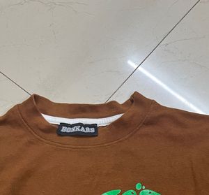 Brown Graphic T-Shirt