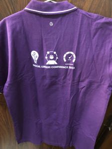Purple Polo T-Shirt Large
