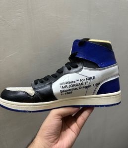 *CUSTOM* AIR JORDAN 1 HIGH ‘OFF-WHITE FRAGMENT*