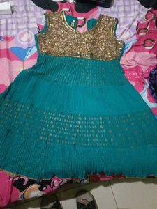 Short Anarkali Kurta Set
