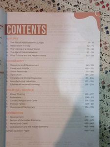 Class 10th Social Science Question Bank