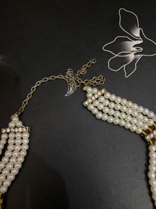 Royal White Moti Long Neclace
