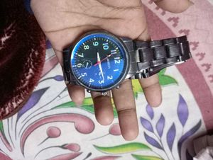 Stylish Blue Face Watch
