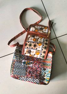 Multi Colour Sling Bag
