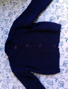 Cute Navy Cardigan