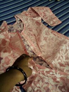 Kurta Front Open Colour Light Pink