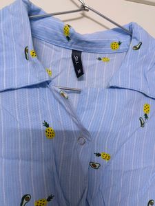 Powder Blue Top