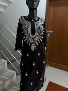 Chikankari Sheer Kurta