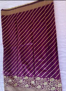 Elegant Magenta Saree