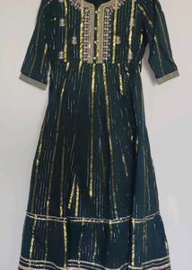 Royal Blue Anarkali Suit