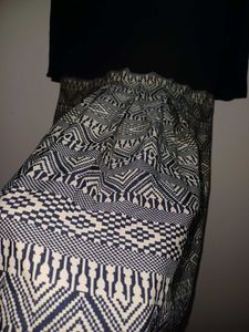Black Printed Dress