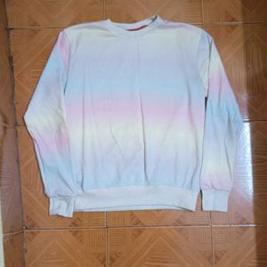 Rainbow Full Sleeves Tshirt For Women