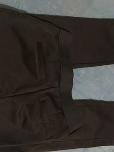 Brown Woollen Pants