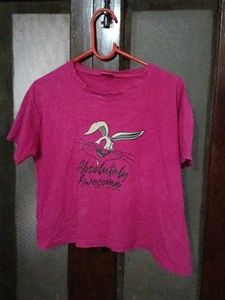 Pink Graphic Tee