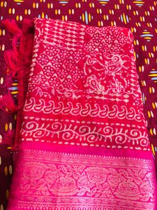 Pattu Border Saree