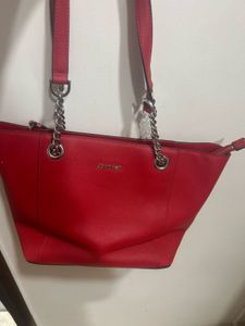 Calvin Klein Red Handbag