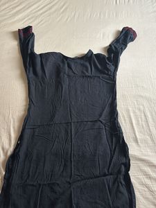 Elegant Black Kurta