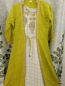 Shrug Kurti Set