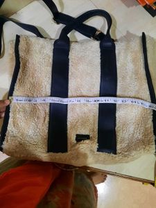 Shearling Tote Bag