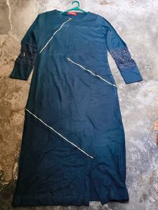 Elegant Teal Maxi Dress