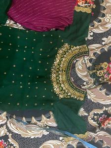 Elegant Green Salwar Kameez