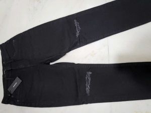 Ripped Black Jeans