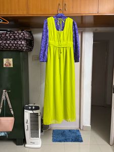 🆕 Vibrant Korean Style Gown Suit