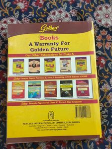 Golden - Science Class 10th latest Guide 💫