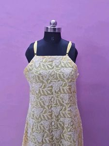 Chikankari  Dress Kurta