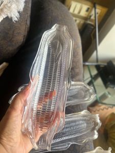 Set Of 4 Corn Shape Trays